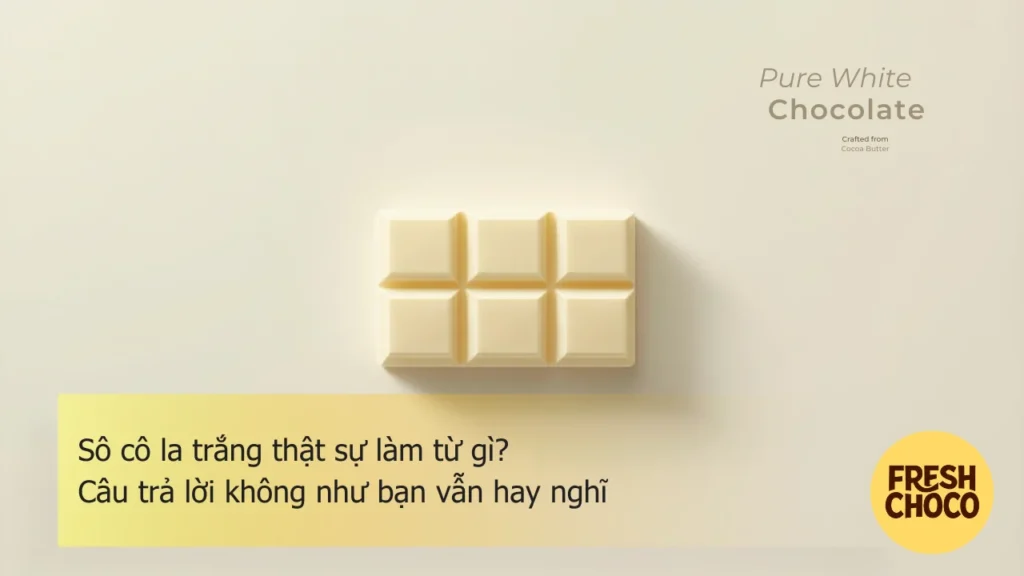 so co la trắng làm từ gì