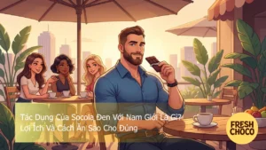 tác dụng của socola đen với nam giới