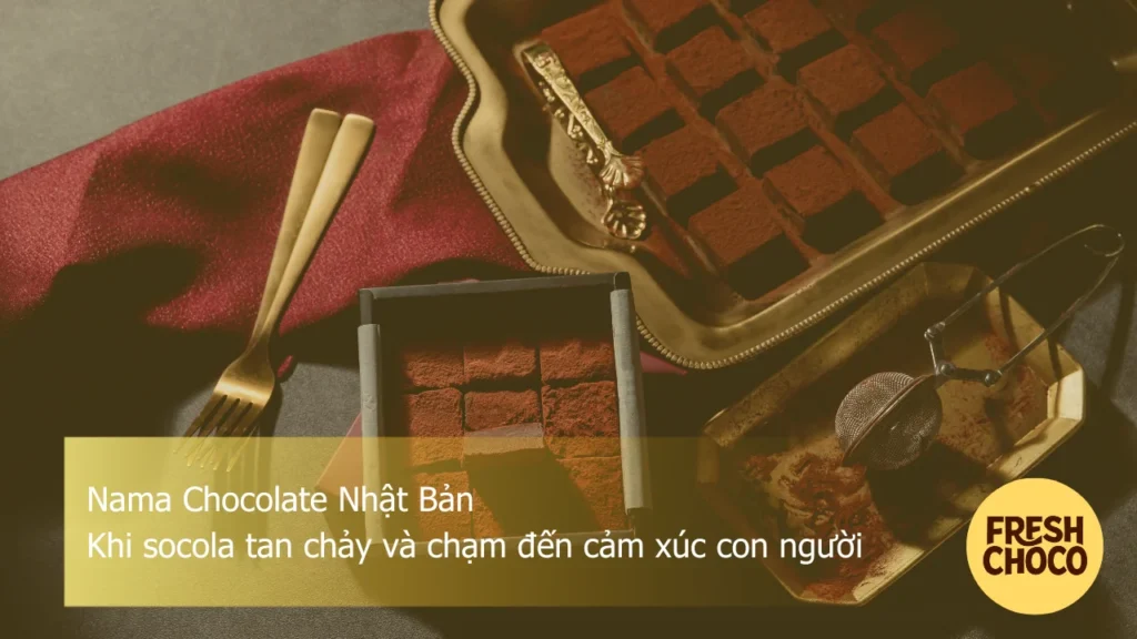 trải nghiệm nama chocolate nhật bản
