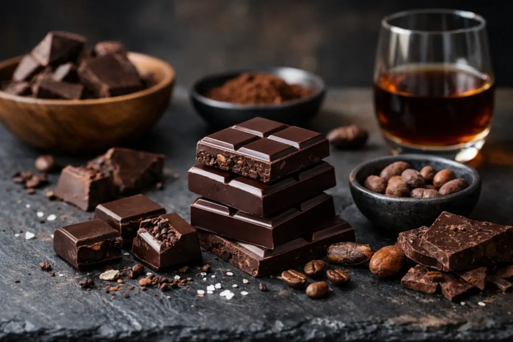 Xu hướng socola ít ngọt và gu vị trưởng thành